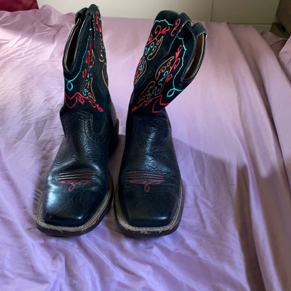 Arita Fatbaby Black leather boots